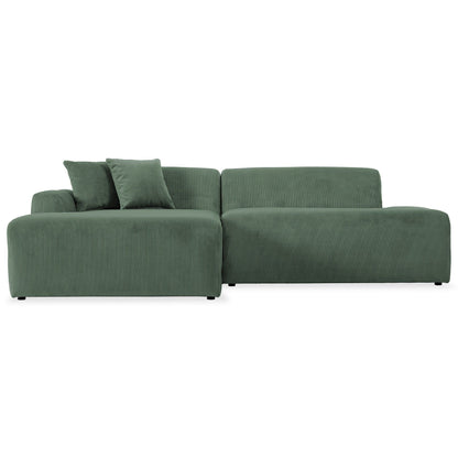 Mar Luxe Microfiber Sectional Sofa