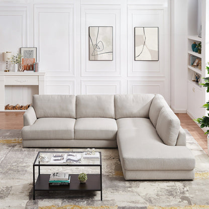 Glander Right-Facing 4-Seat Sectional Sofa