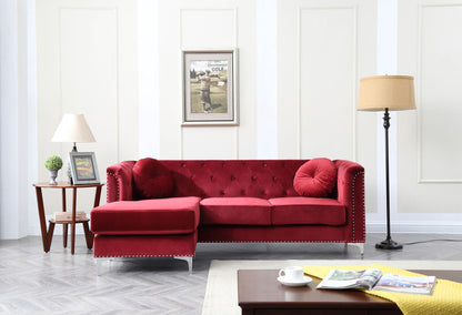 Soft y Micro Suede Sofa Chaise