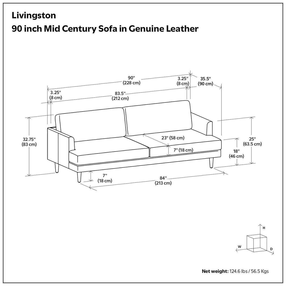 Livingston - Upholstered Sofa