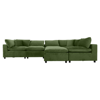Hayward Olive Sectional Sofa