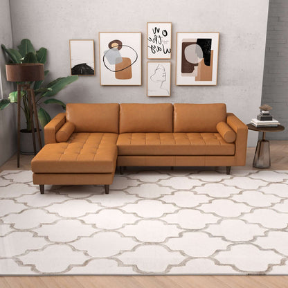 Anthony Mid-Century Corner Sectional Sofa