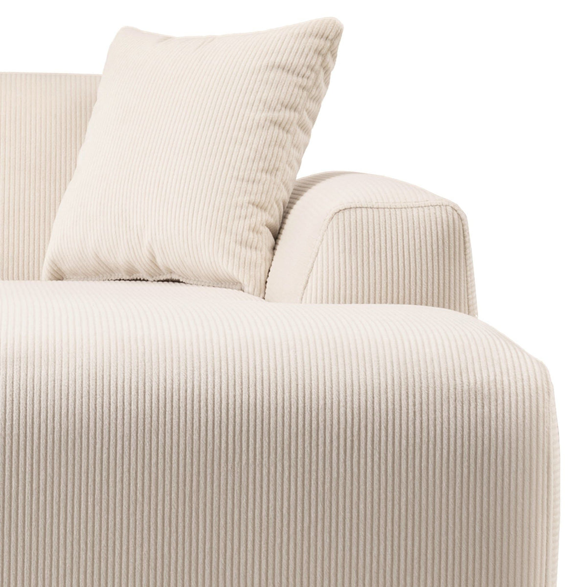 Mar Luxe Microfiber Sectional Sofa