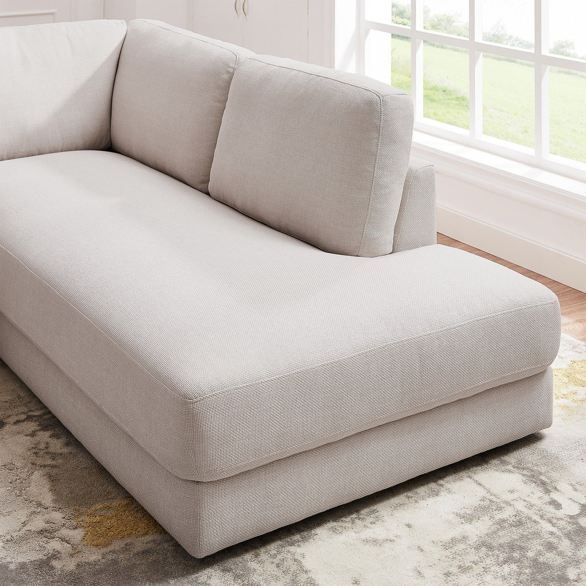 Glander Right-Facing 4-Seat Sectional Sofa