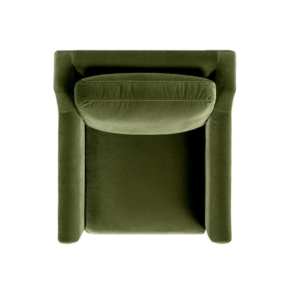Josephine 33" Upholstered Accent Chair, Olive