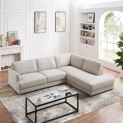 Glander Right-Facing 4-Seat Sectional Sofa