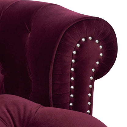 La Rosa - Victorian Chesterfield Tufted Sofa
