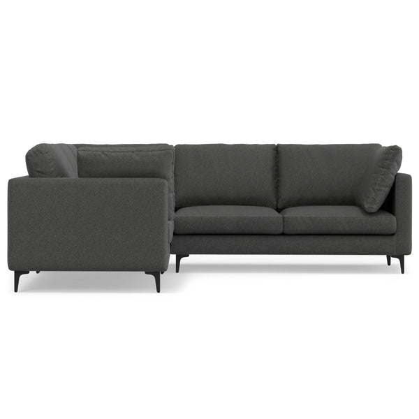 Ava - Mid Century Corner Sectional Sofa Handcrafted