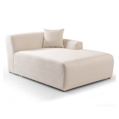 Mar Luxe Microfiber Sectional Sofa