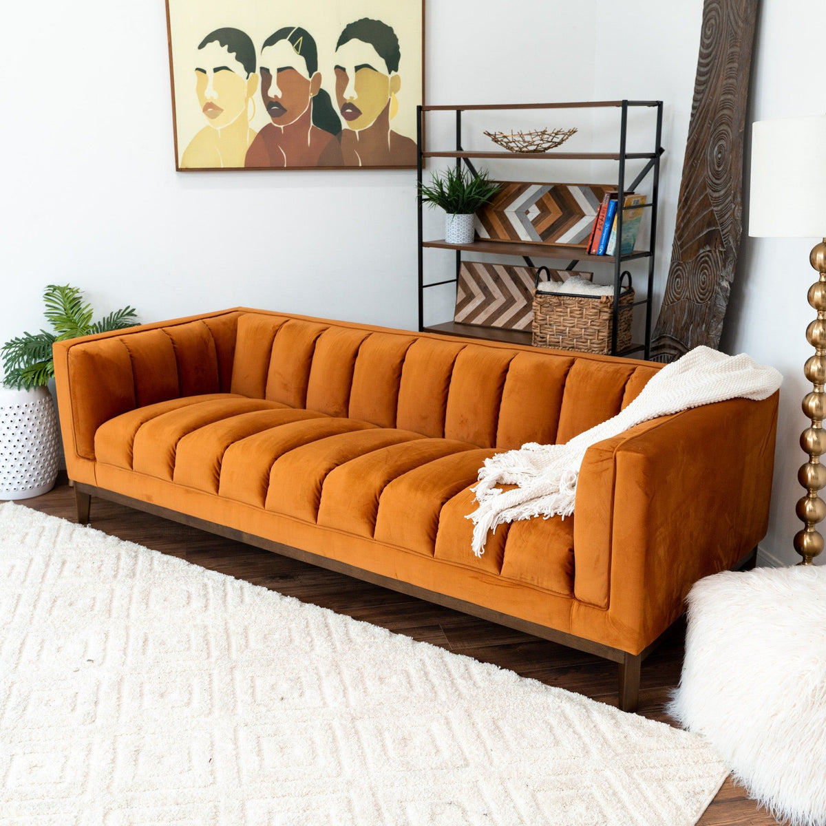 Melissa - Mid Century Modern Sofa