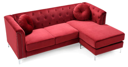 Soft y Micro Suede Sofa Chaise