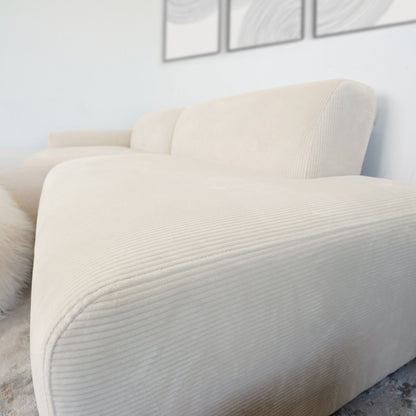 Mar Luxe Microfiber Sectional Sofa