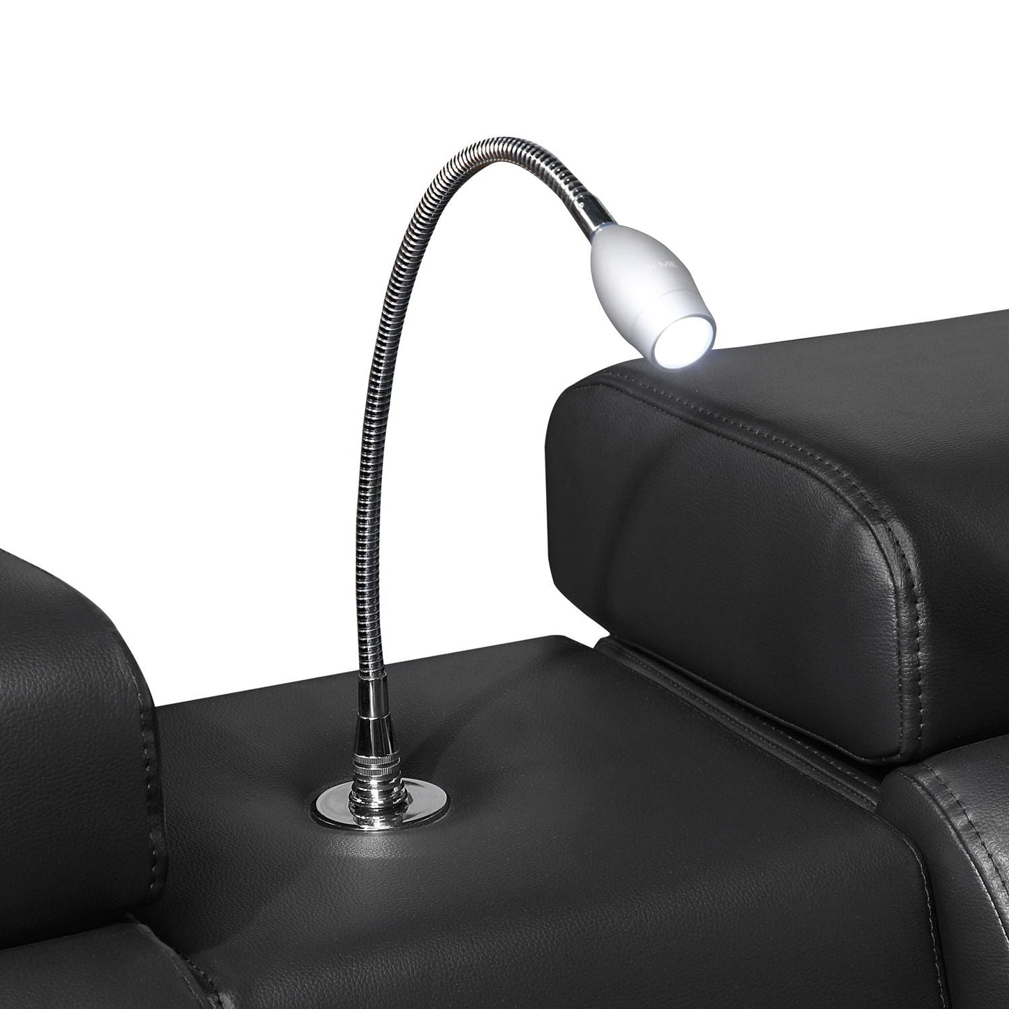 Nova - Sectional With Bluetooth Speaker, LED And Lifting Wine Cabinet