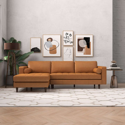 Anthony Mid-Century Corner Sectional Sofa