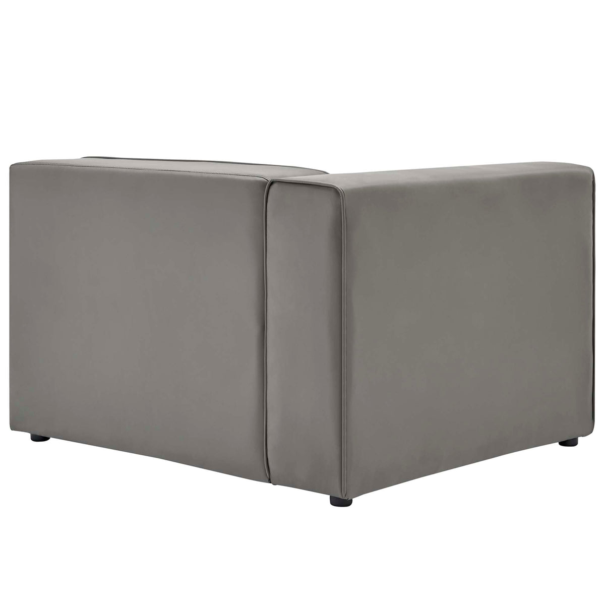 Mingle 2-Piece Vegan Leather Sectional Sofa Loveseat by Modway