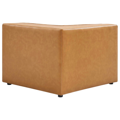 Mingle 7-Piece Vegan Leather Sectional Sofa by Modway