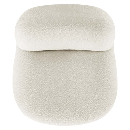 Kindred Boucle Upholstered Fabric Swivel Chair by Modway
