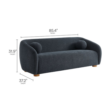 Holland 85" Chenille Fabric Sofa by Modway