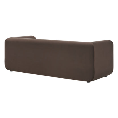 Leif 89" Performance Velvet Upholstered Sofa by Modway