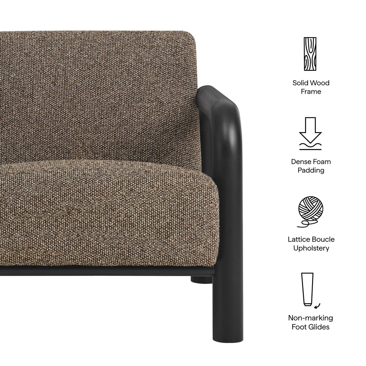Sereno Boucle Accent Chair by Modway
