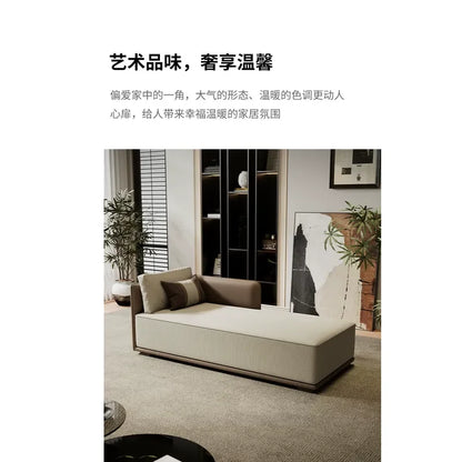 Modern Chaise Lounge Sofa – Minimalist Luxury Seating for Small Spaces