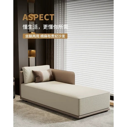 Modern Chaise Lounge Sofa – Minimalist Luxury Seating for Small Spaces