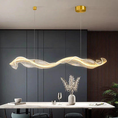 Modern LED Pendant Chandelier – Dimmable Multi-Head Hanging Light for Living & Dining Room