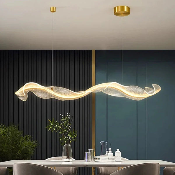 Modern LED Pendant Chandelier – Dimmable Multi-Head Hanging Light for Living & Dining Room