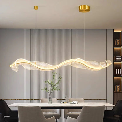 Modern LED Pendant Chandelier – Dimmable Multi-Head Hanging Light for Living & Dining Room