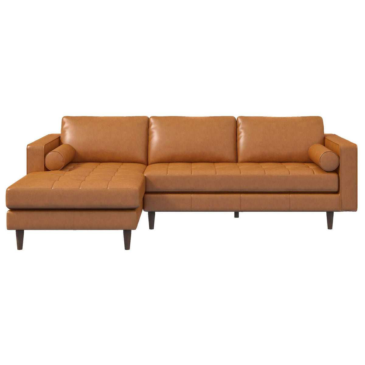 Anthony Mid-Century Corner Sectional Sofa