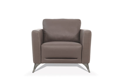 Malaga Leather Accent Chair – Italian-Crafted Luxury Seating