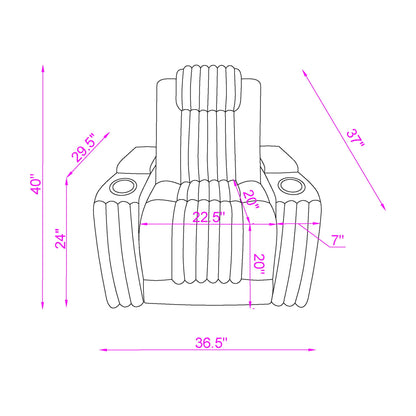 Duran - Power Reclining Set With Power Headrest
