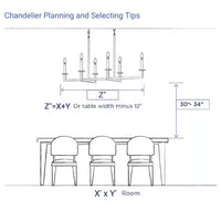 14-Lights Gold Luxury Crystal Linear Chandelier, Modern Tree Branch Chandelier for Dinning Room, Kitchen, Living Room
