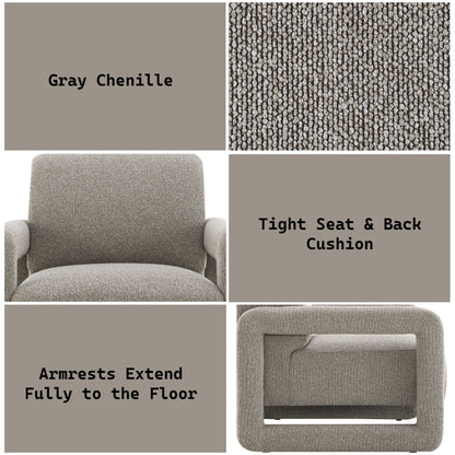 Glenda - Accent Chair - Gray