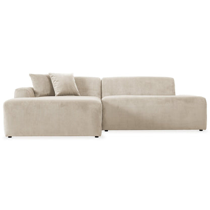 Mar Luxe Microfiber Sectional Sofa