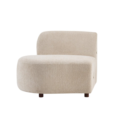 Cozelle 2-Piece Modern Curved Cloud Upholstered Boucle Sofas