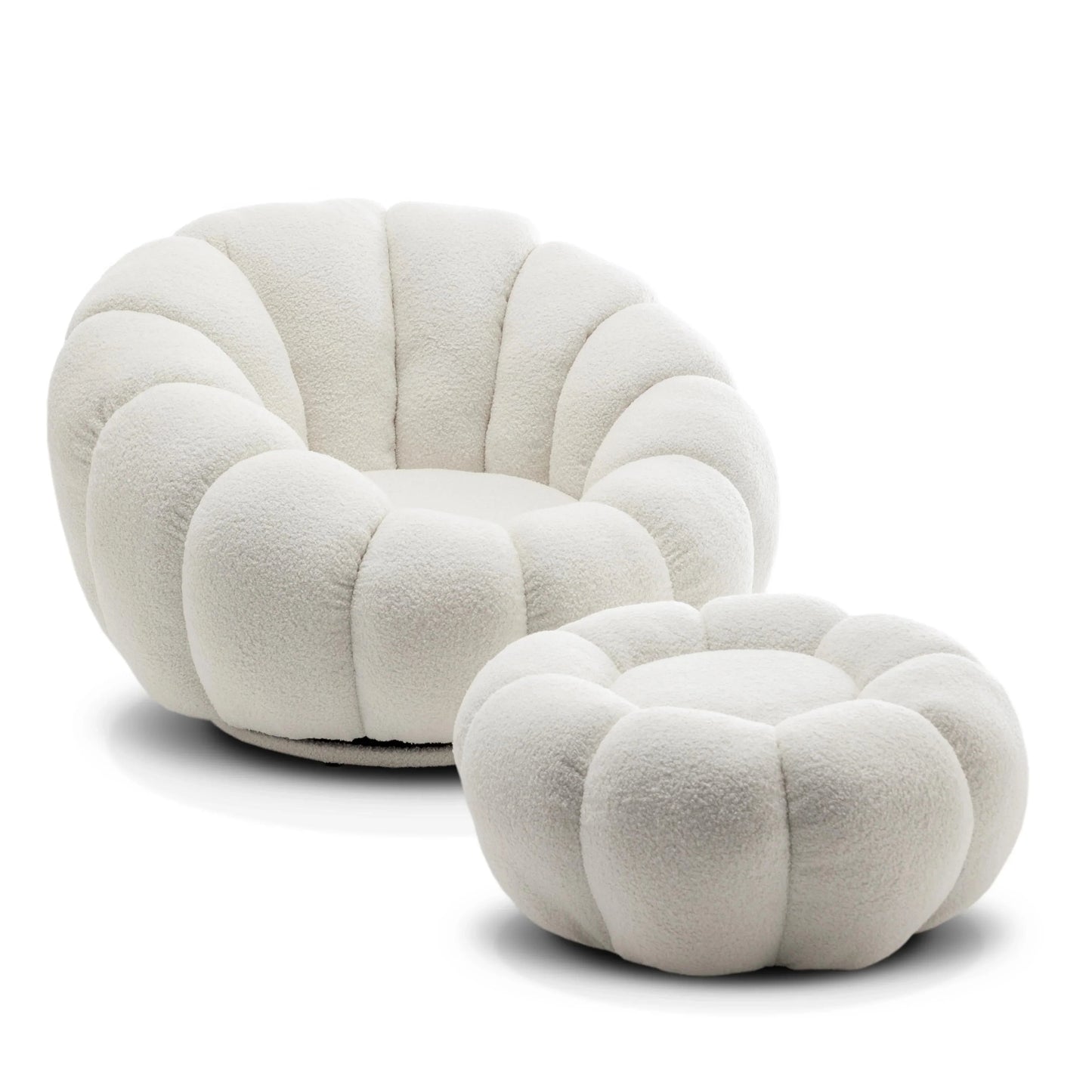 Sofa - 360 Swivel White