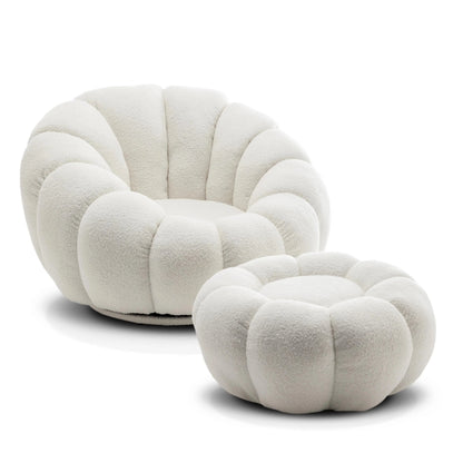 Sofa - 360 Swivel White