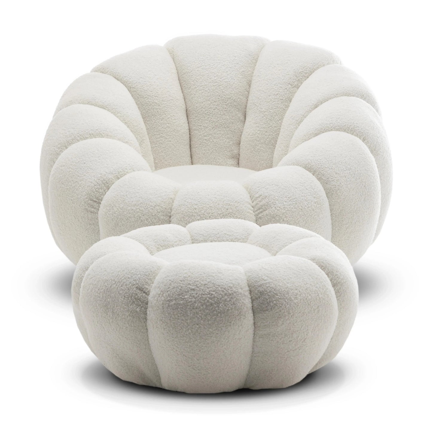 Sofa - 360 Swivel White