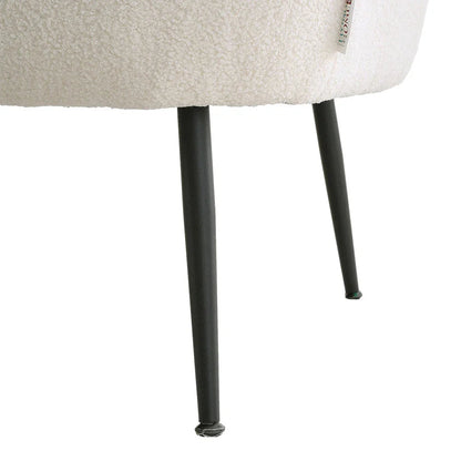 Sofa - Leather White 2-Seater